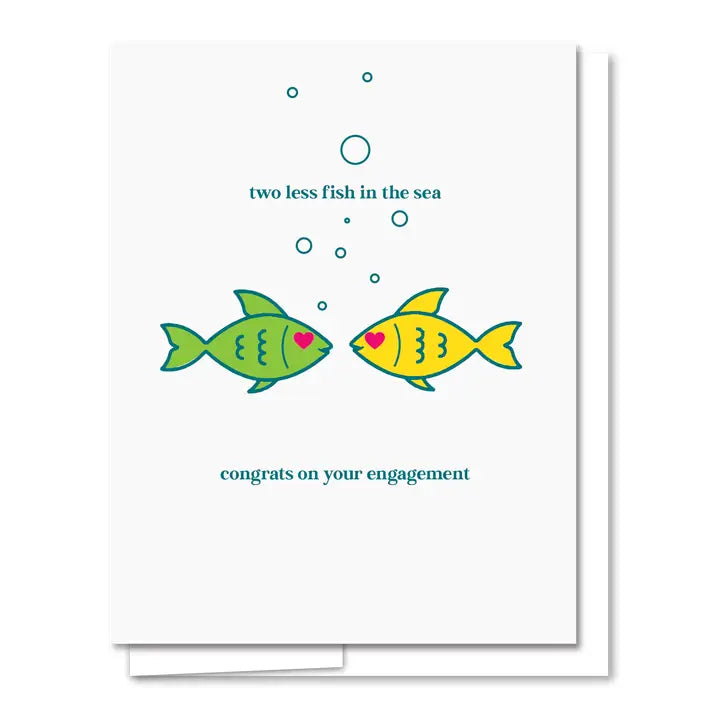 Fish in the Sea Engagement Card