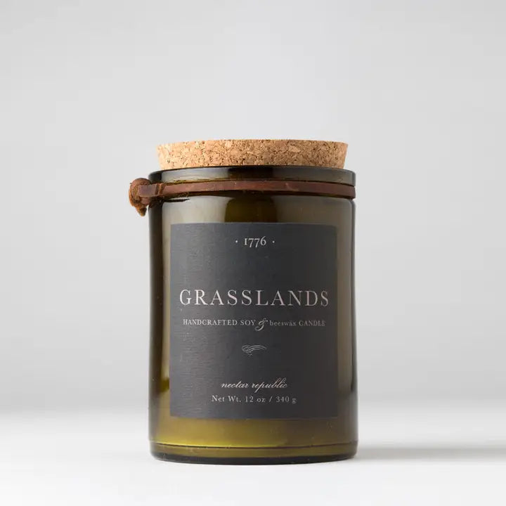 Grasslands : 1776 Soy Beeswax Candle