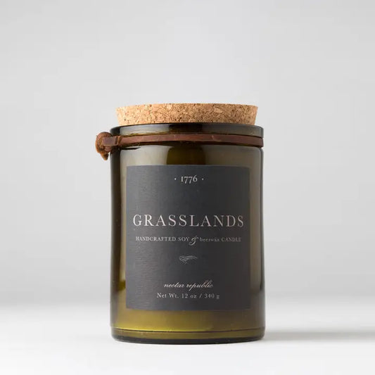 Grasslands : 1776 Soy Beeswax Candle