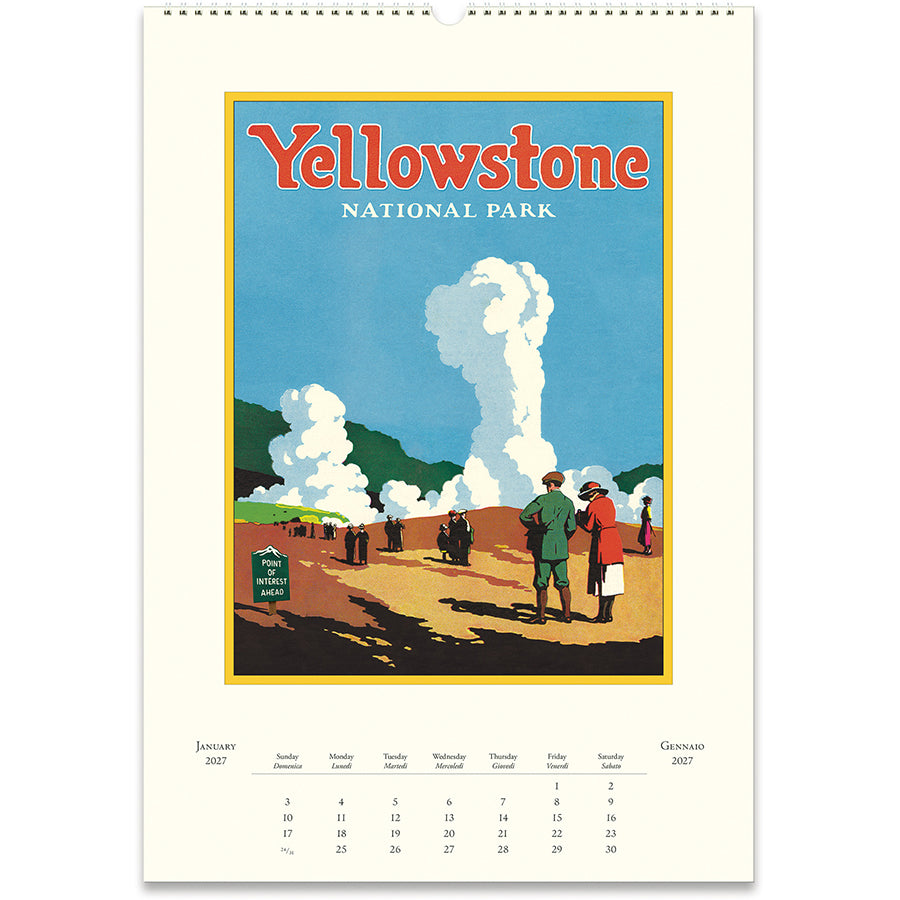 National Parks 2027 Wall Calendar