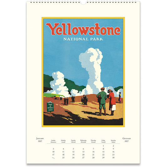 National Parks 2027 Wall Calendar