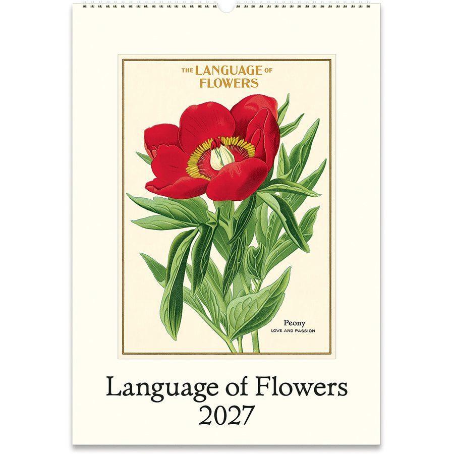 Language of Flowers  2027 Wall Calendar