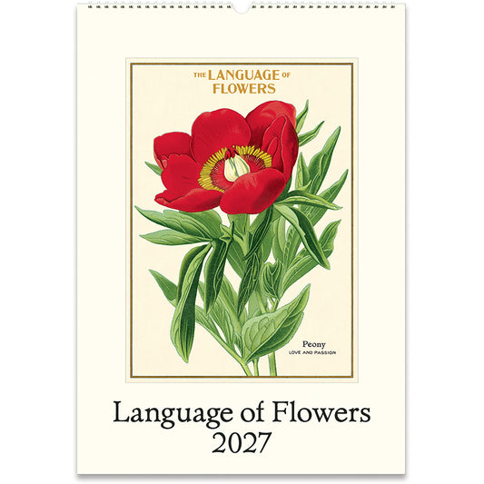 Language of Flowers  2027 Wall Calendar