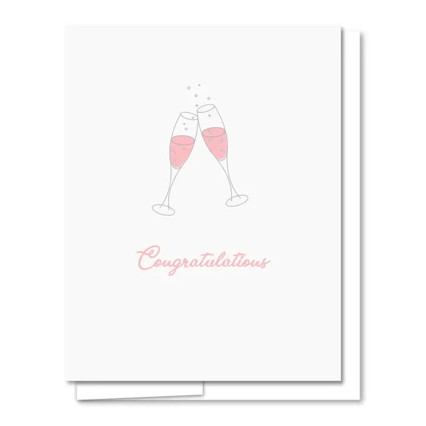 Champagne Congrats Card