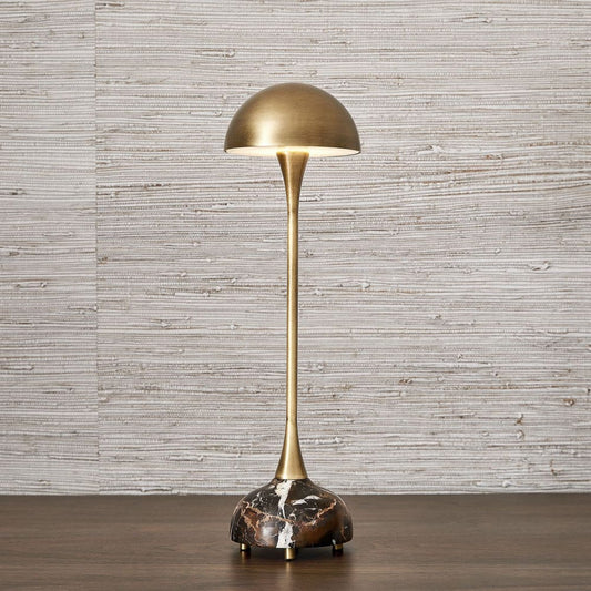 Dome Top Rechargeable Mini Marble Lamp