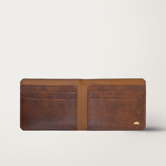 Slim Wallet Rain Brown