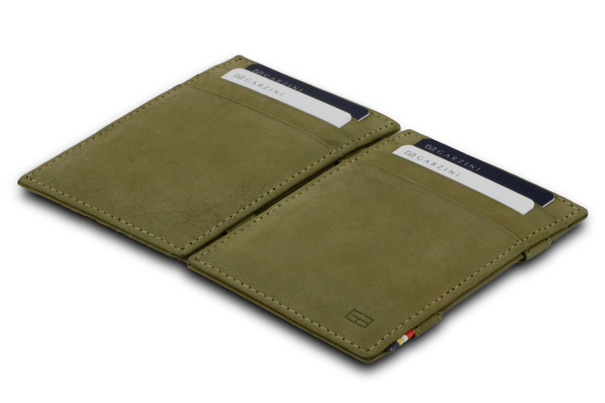 Olive Green Essenziale Magic Wallet