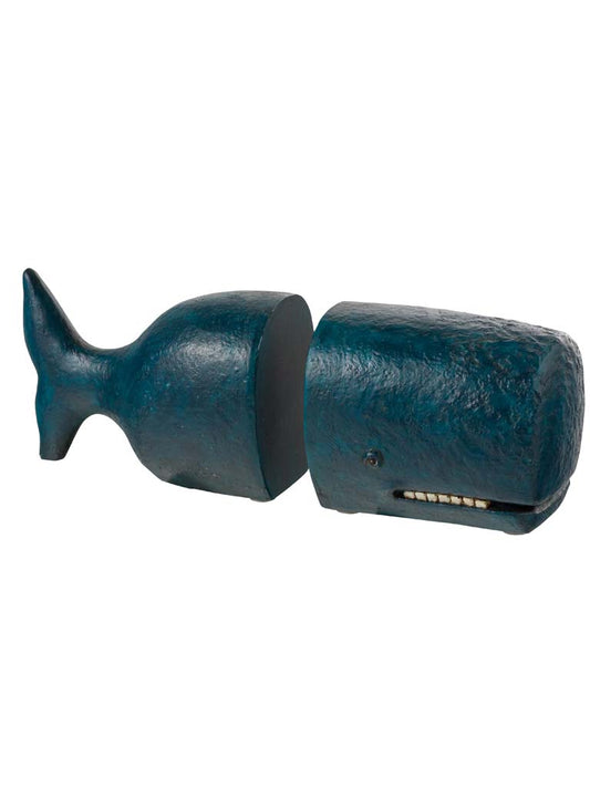 Whale bookends