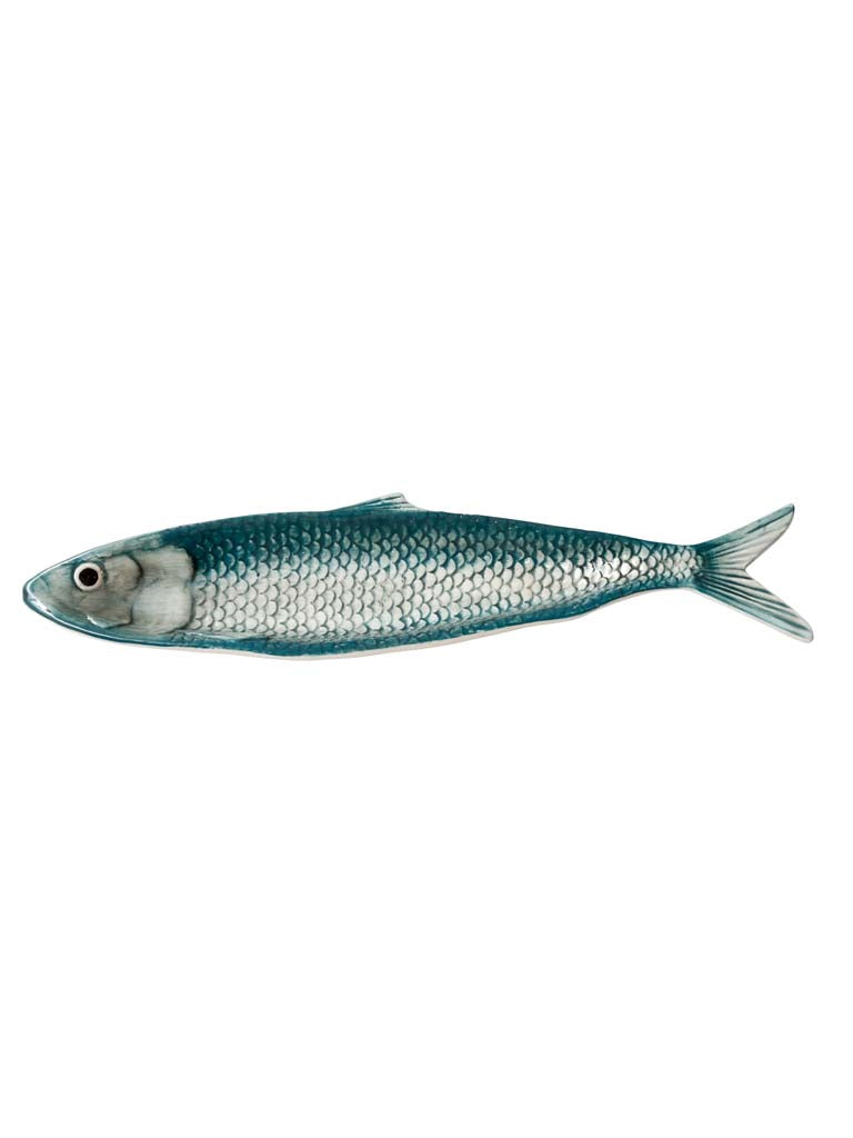 Bleu Sardine Shape Dish