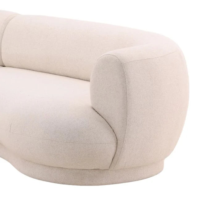 Curved Chaise Sectional