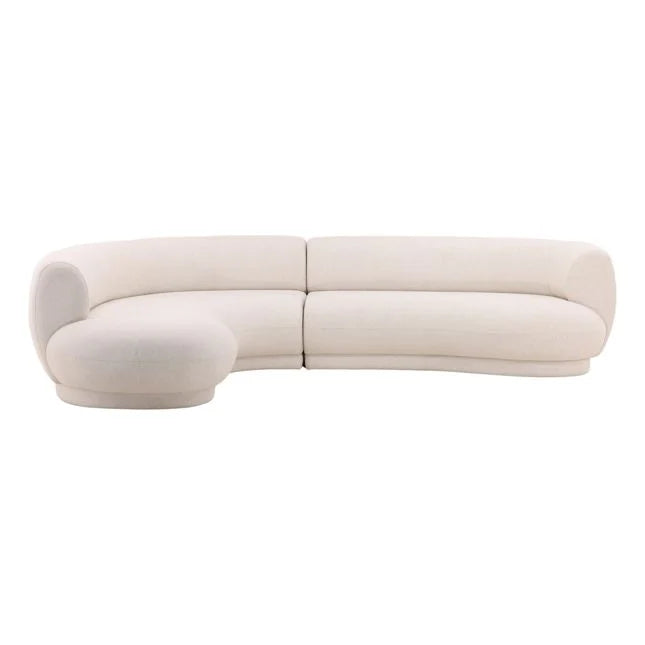 Curved Chaise Sectional