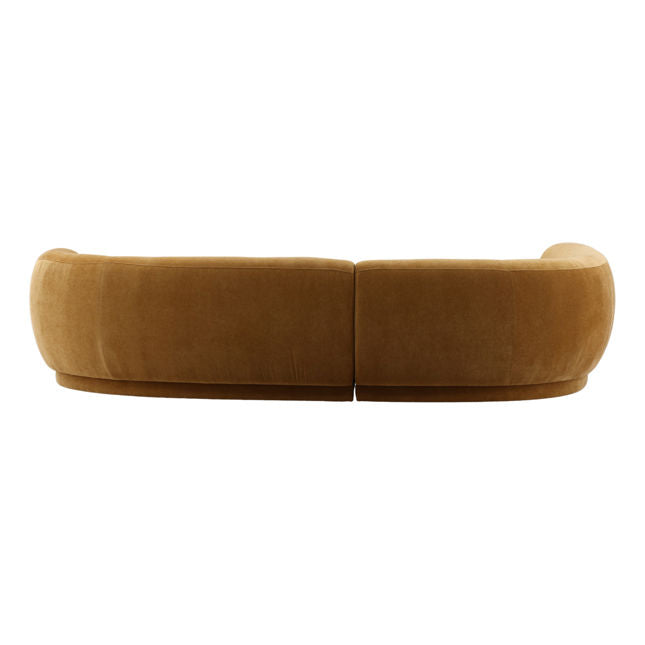 Curved Chaise Sectional