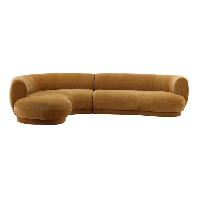 Curved Chaise Sectional