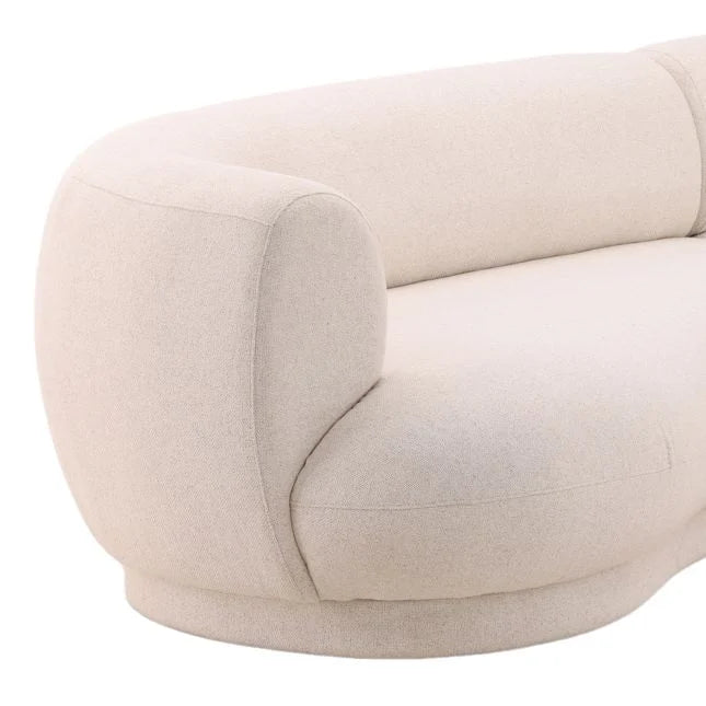Curved Chaise Sectional
