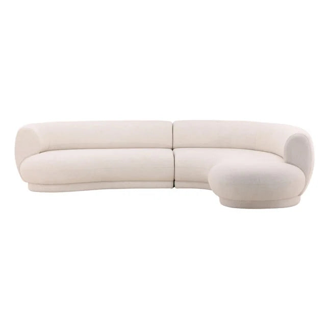 Curved Chaise Sectional