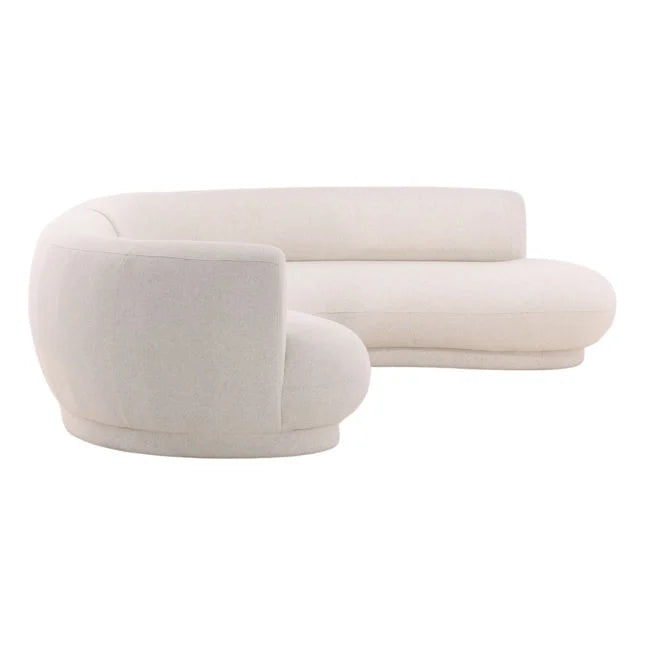 Curved Chaise Sectional