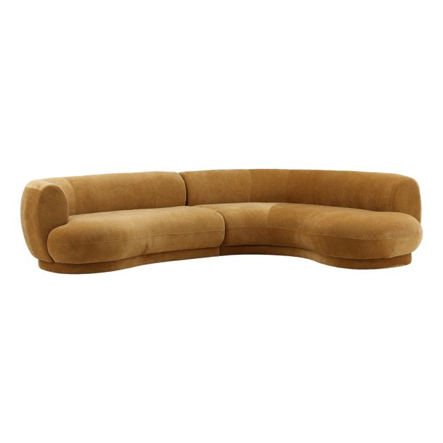 Curved Chaise Sectional