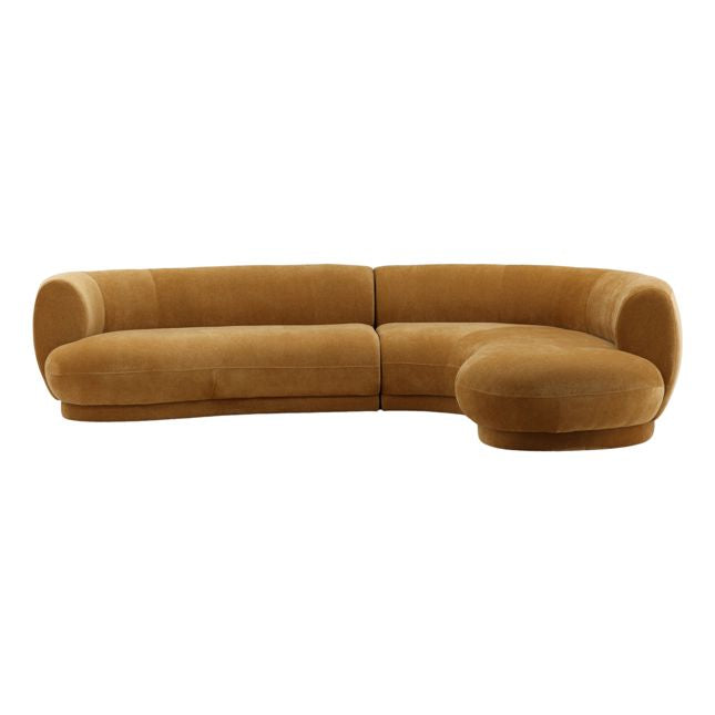 Curved Chaise Sectional