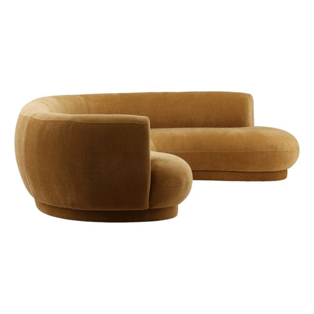 Curved Chaise Sectional