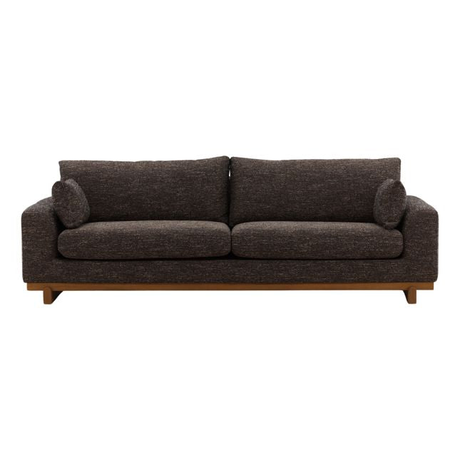 Tweed and Elmwood T Base Sofa