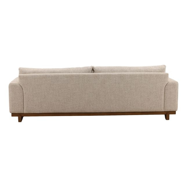 Tweed and Elmwood T Base Sofa