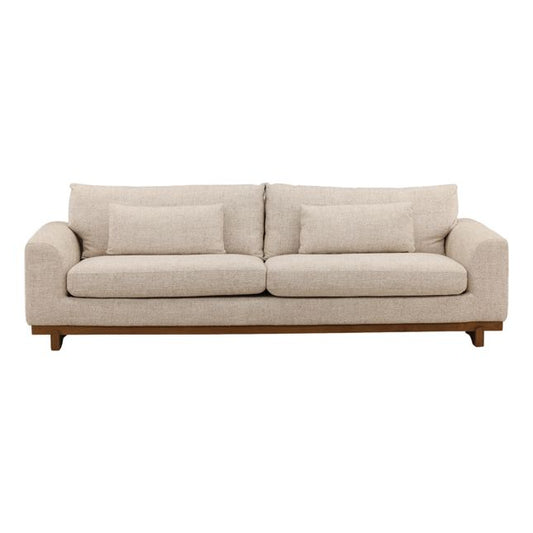 Tweed and Elmwood T Base Sofa