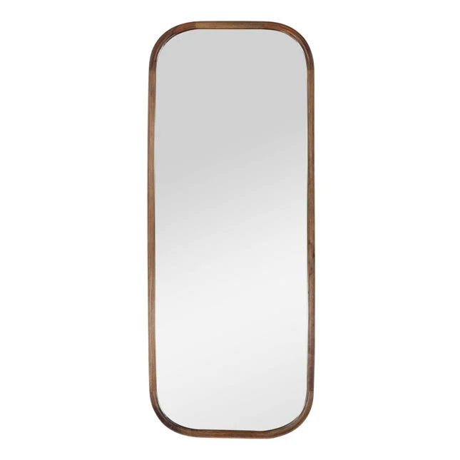 Tall Rounded Edge Mango Wood Mirror