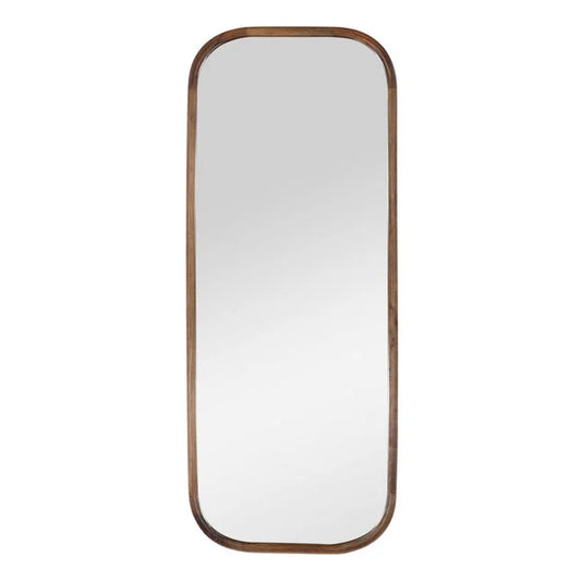 Tall Rounded Edge Mango Wood Mirror