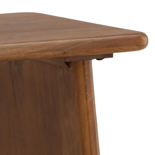 Angled Leg Mango Wood Desk