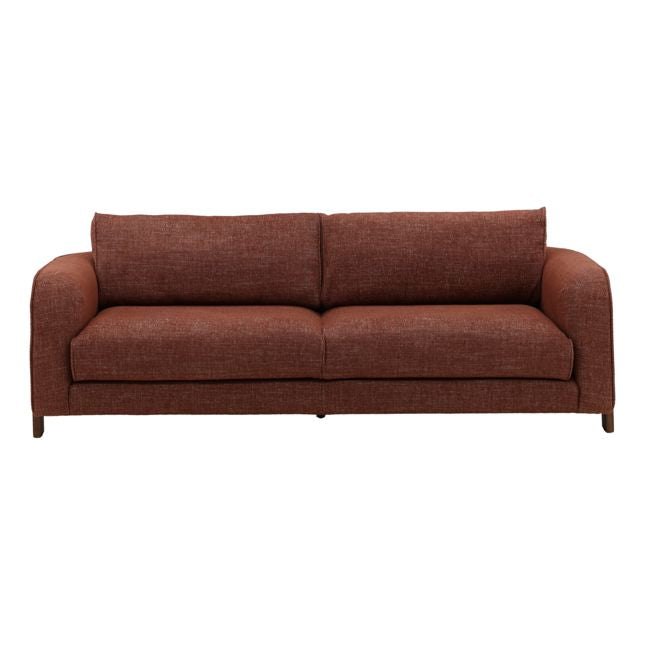 Russet Sofa with Wrap Around Frame