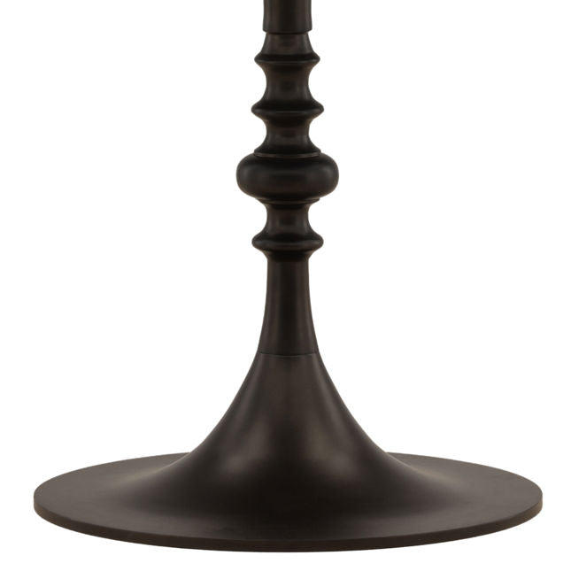 Panther Marble and Iron Bistro Table