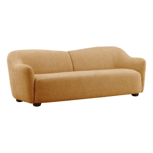 Two-Tone Basket Weave Sofa