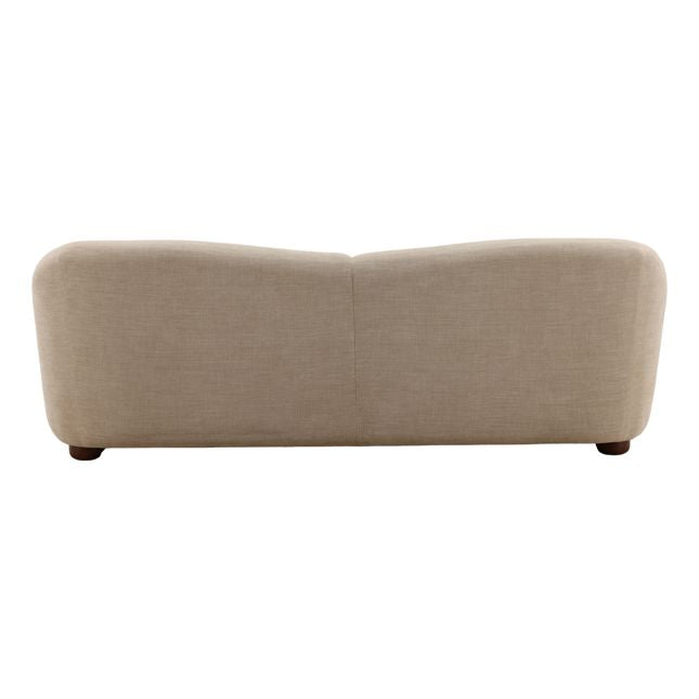 Two-Tone Basket Weave Sofa