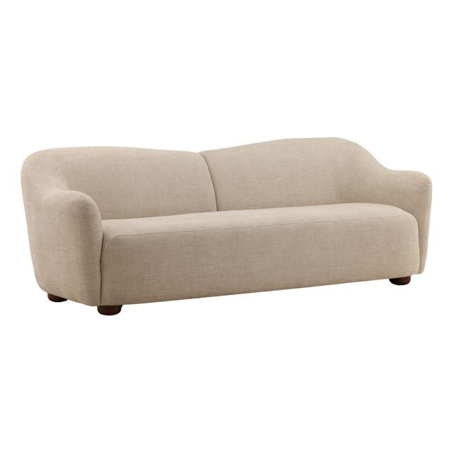Two-Tone Basket Weave Sofa