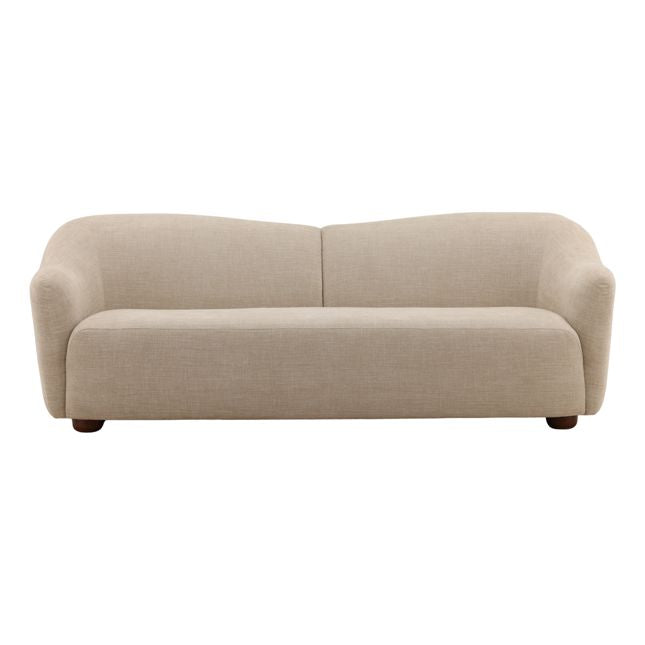 Two-Tone Basket Weave Sofa