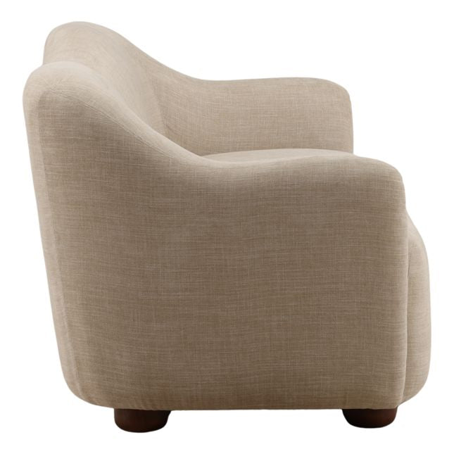 Two-Tone Basket Weave Sofa