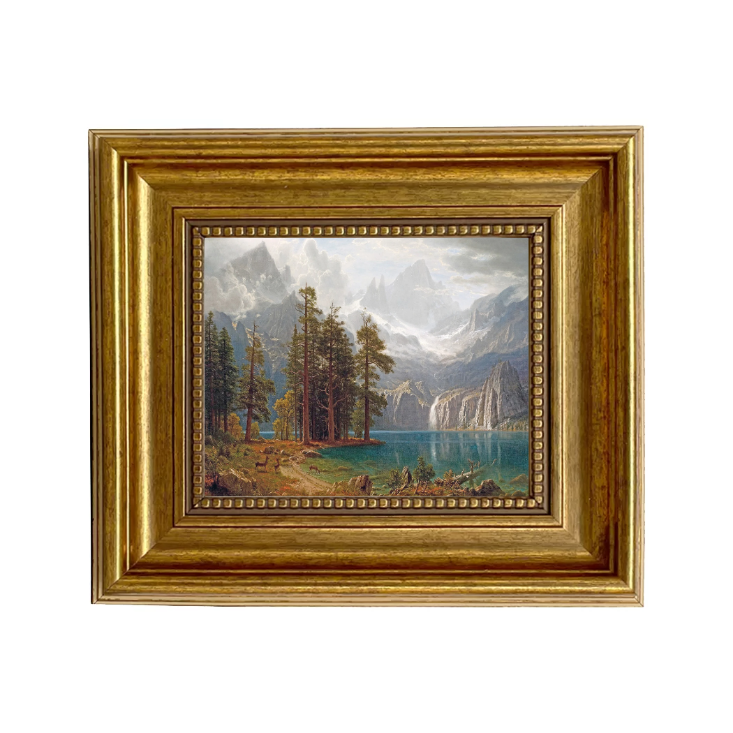 Sierra Nevada Mountain Landscape by Albert Bierstadt