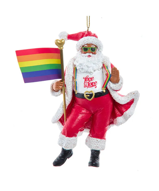 5" Pride Santa African American