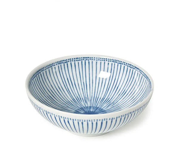 Blue Stripes 8.25" Bowl