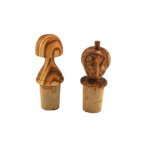 Olive Wood Bottle Stopper