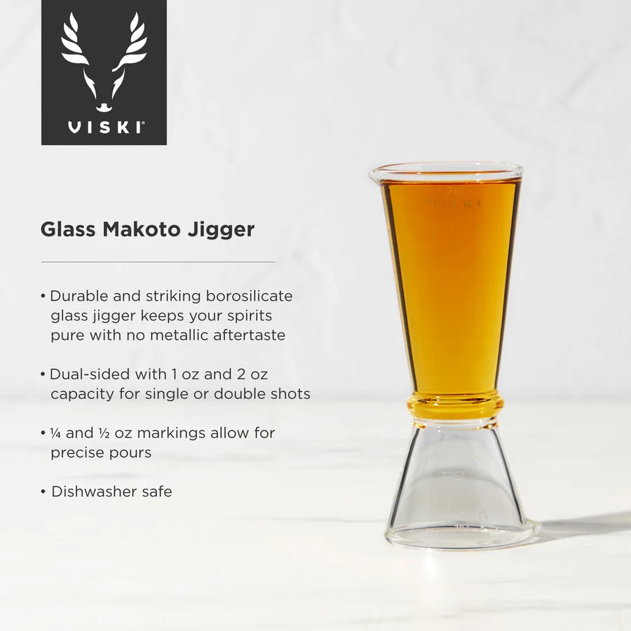 Glass Makoto Jigger