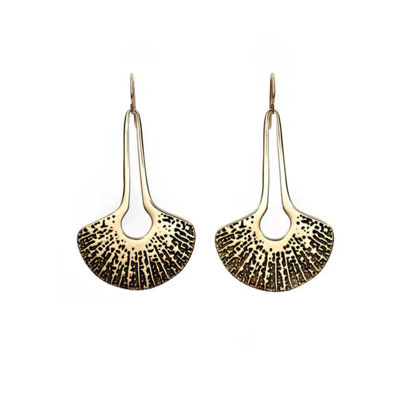 Fiona Brass Earrings