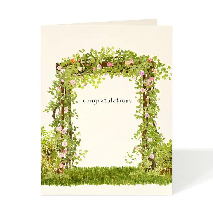 Wedding Arbor Card
