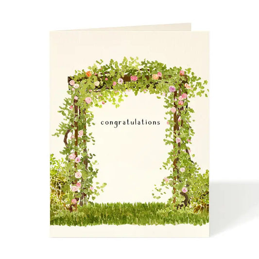 Wedding Arbor Card