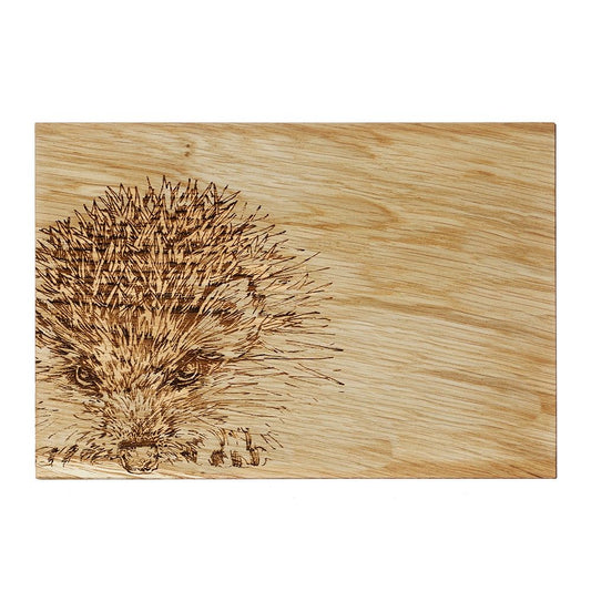 Hedgehog Oak Serving Board