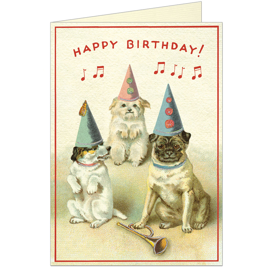 Dogs 2 Happy Birthday Card