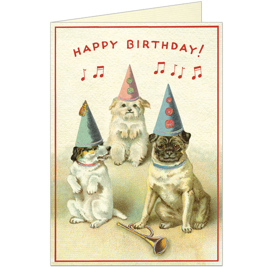 Dogs 2 Happy Birthday Card