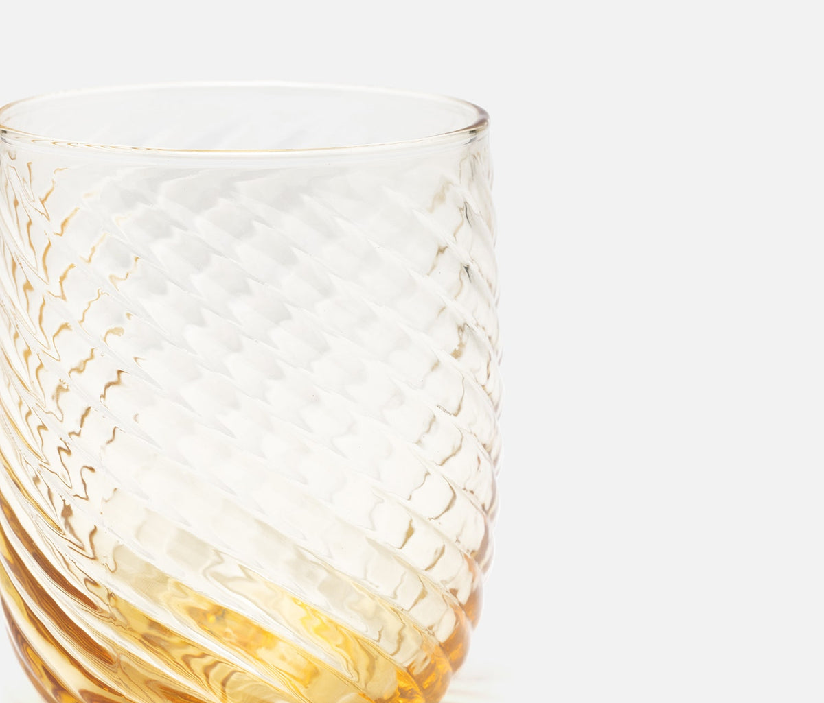 Florence Amber Handblown Tumbler