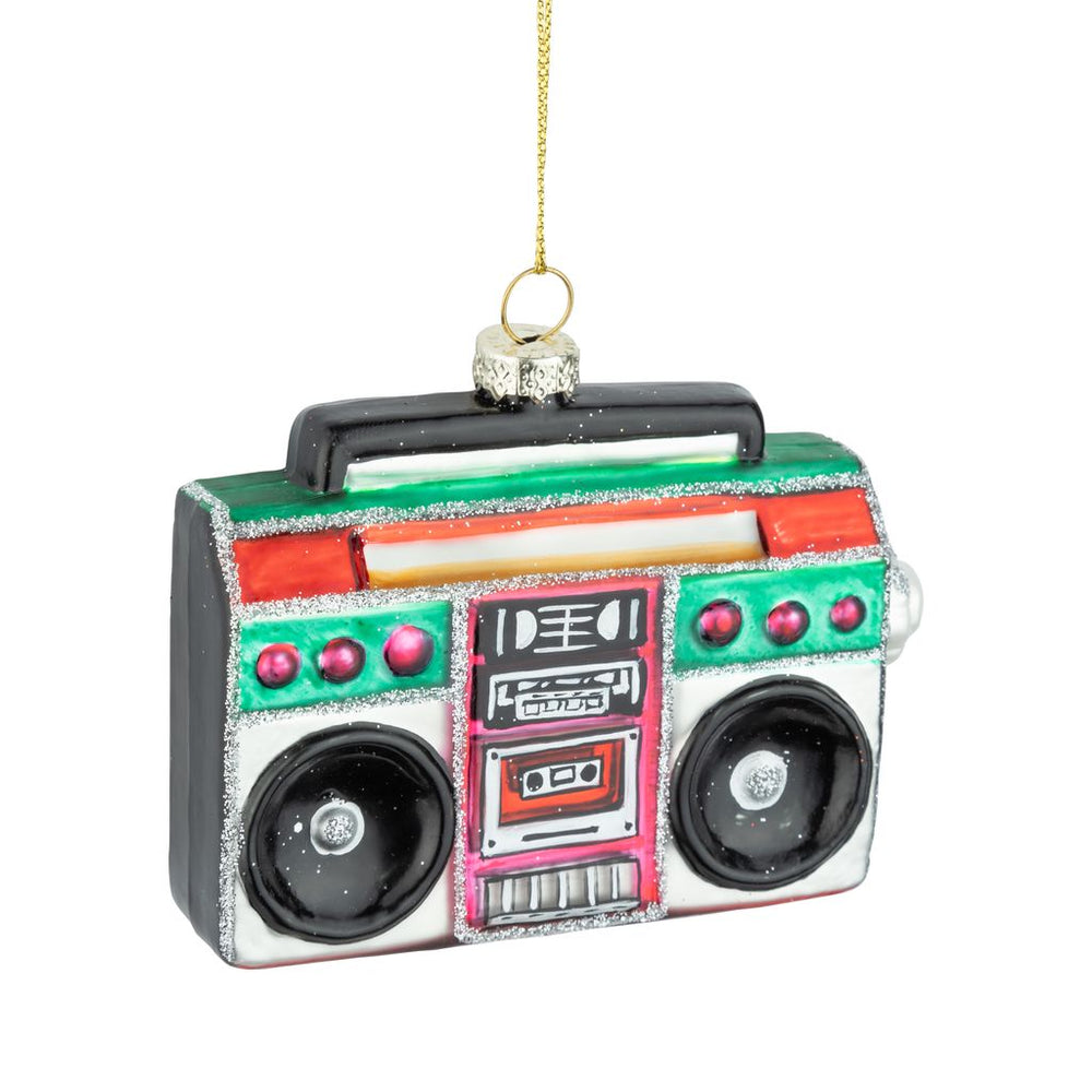 Boombox Ornament