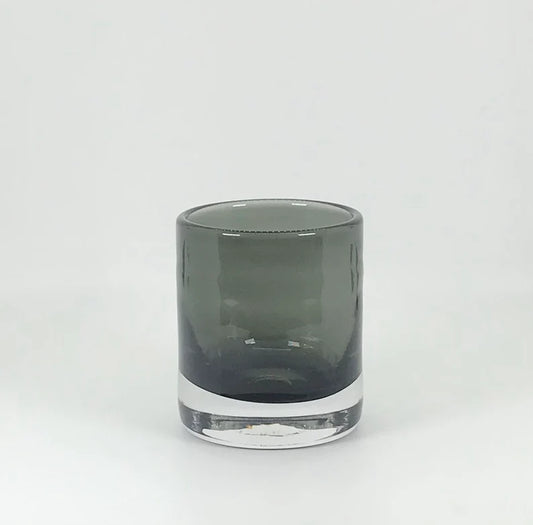 Grey Handblown Tumbler